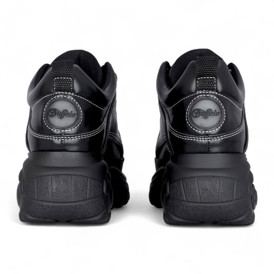 Buffalo Dames Zwarte Chunky Platform Fashion Sneakers - 1339-14 - Image 5