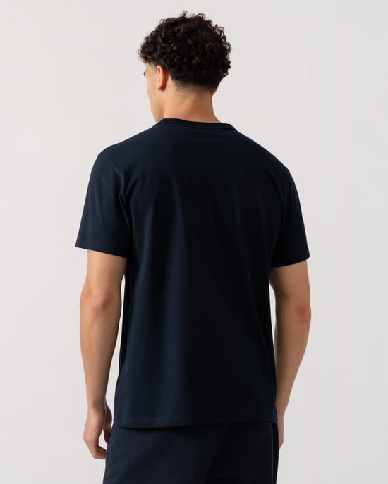 T-Shirt in Dark Blue - Image 2