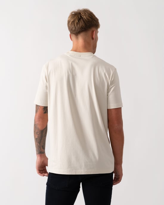Tee T-Shirt in Ivory - Image 2