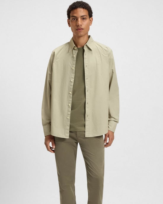 Tales Open Green 342 T-shirt in Khaki - Image 4