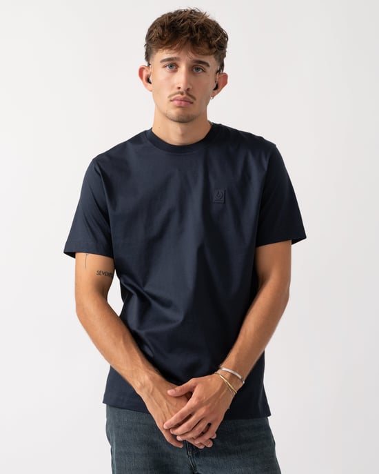 Steel T-Shirt in Dark Blue - Image 1