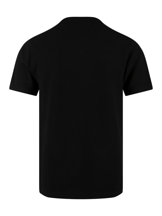 Luke 1977 Men's Alboran Textured T-Shirt in Black - Image 2