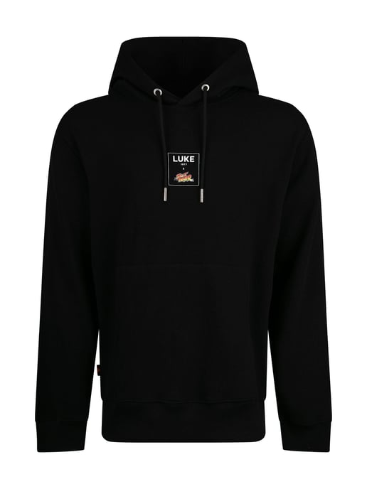 Luke 1977 Men's Furinkazan Street Fighter Hoodie in Black - Image 2