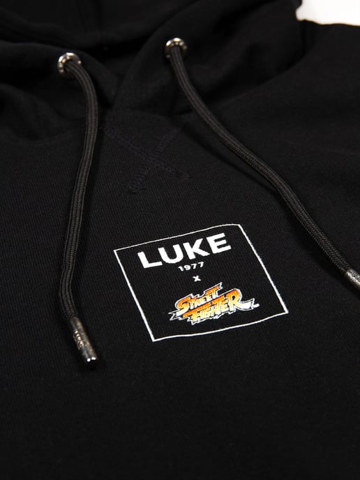Luke 1977 Men's Furinkazan Street Fighter Hoodie in Black - Image 4