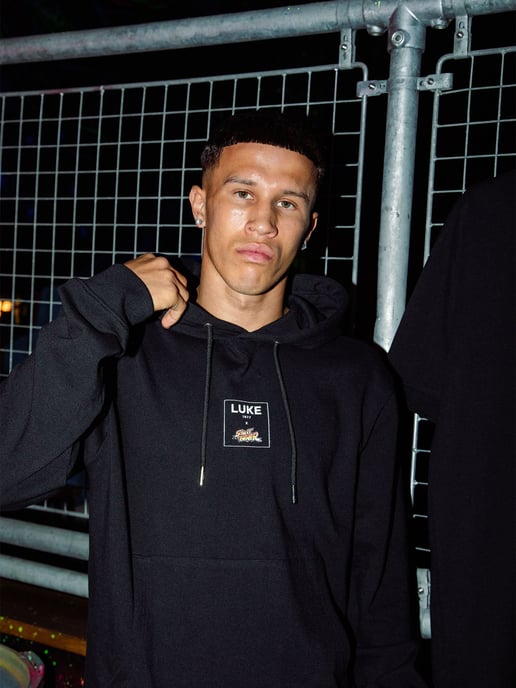 Luke 1977 Men's Furinkazan Street Fighter Hoodie in Black - Image 5
