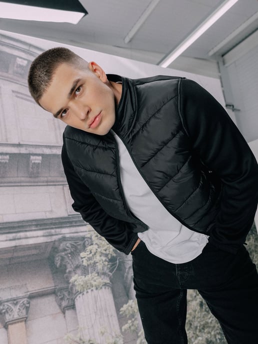 Luke 1977 Men's Bologna Maggiore Jacket in Black - Image 3