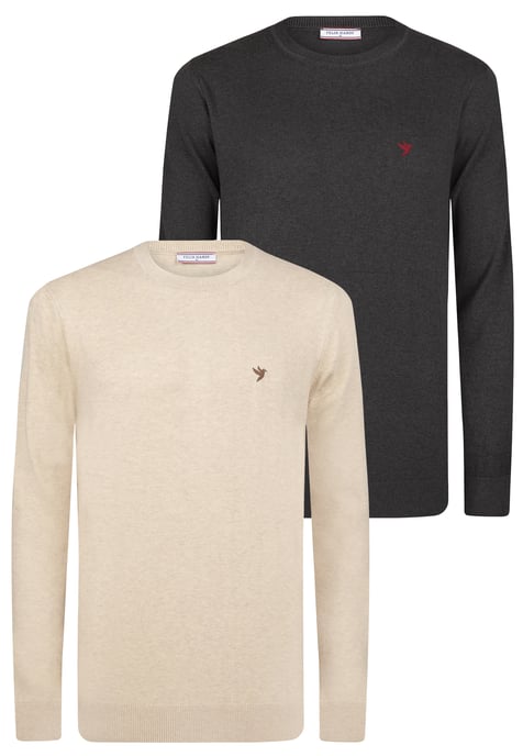 Pullover Crew Neck Sweater Pack Of 2 - Image 1