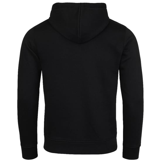 Crosshatch Apollos Panel Tape Mens Black Hoodie - Image 3