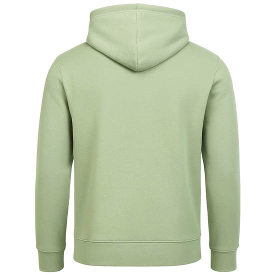 Crosshatch Kendrick Printed Mens Sage Hoodie - Image 2