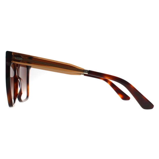 Calvin Klein Square Womens Brown Havana Brown Gradient CK22534S - Image 3