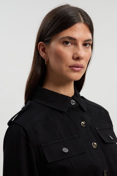Denim Boiler Jumpsuit - Image 3
