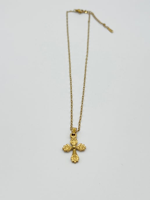 Cross Pendant Necklace with Gift Box - Image 5