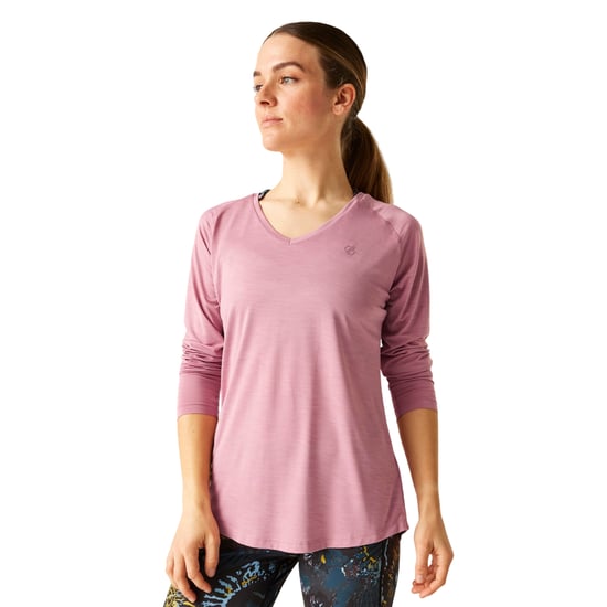 Dare 2B Dames/dames Discern T-shirt met lange mouwen (Lila's) - Image 4