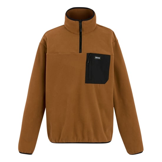 Regatta Heren Frankie Half Zip Fleece Top (Geglazuurde Gember) - Image 1