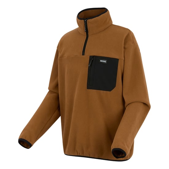 Regatta Heren Frankie Half Zip Fleece Top (Geglazuurde Gember) - Image 3