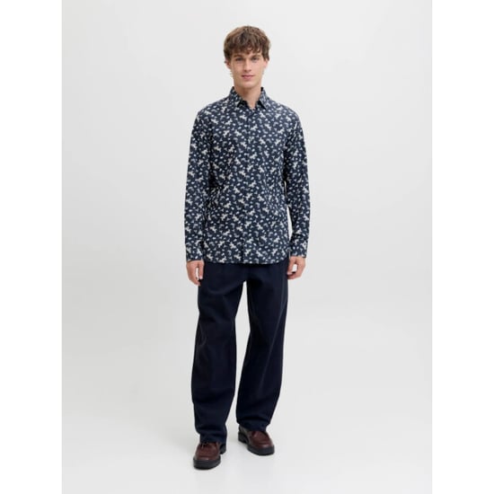 Jack & Jones Jprblayork print dobby l/s shirt - Image 3
