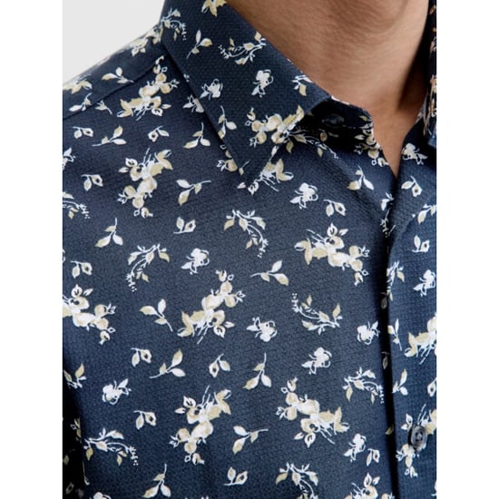 Jack & Jones Jprblayork print dobby l/s shirt - Image 4