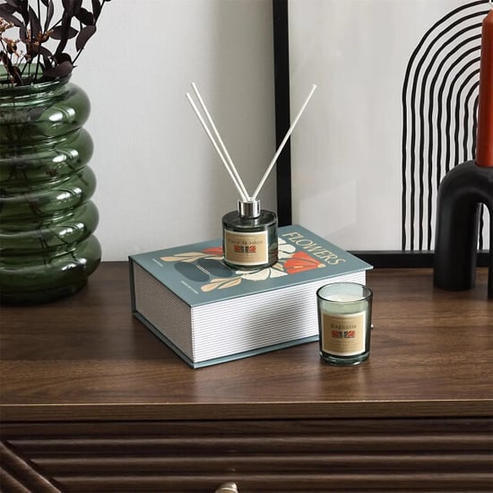 WDMT Geurkaarsen giftbox – luxe cadeauset met geurkaars & geurstokjes – blauw - Image 4