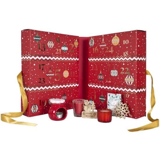 WDMT Kerstmis adventskalender – 34 × 25 × 14 cm – rood - Image 1