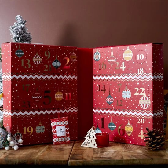 WDMT Kerstmis adventskalender – 34 × 25 × 14 cm – rood - Image 5