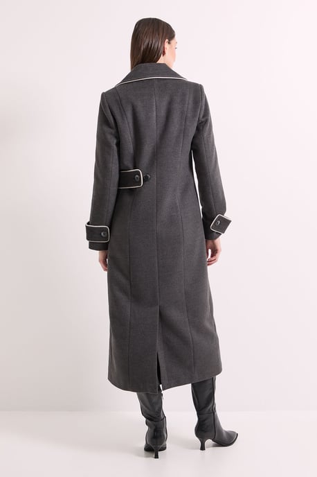 Principles by Wallis Contrast Piping Coat - Image 3
