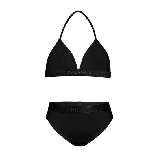 Muchachomalo Meisjes triangle top bikini effen - Image 2