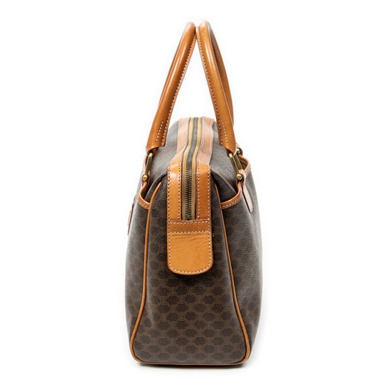 Vintage Small Slip Pocket Boston Handbag - Image 3