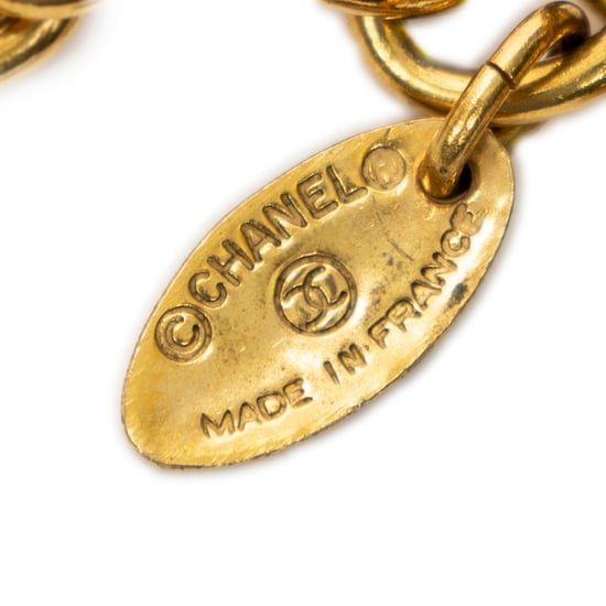 CC Pendant Chain Necklace  Necklace - Image 3