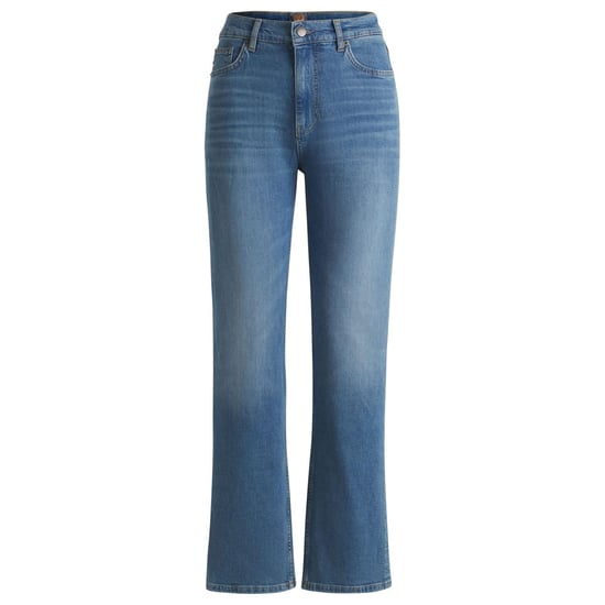 Boss Dames/Dames Ada Hoge Taille Jeans (Blauw) - Image 1