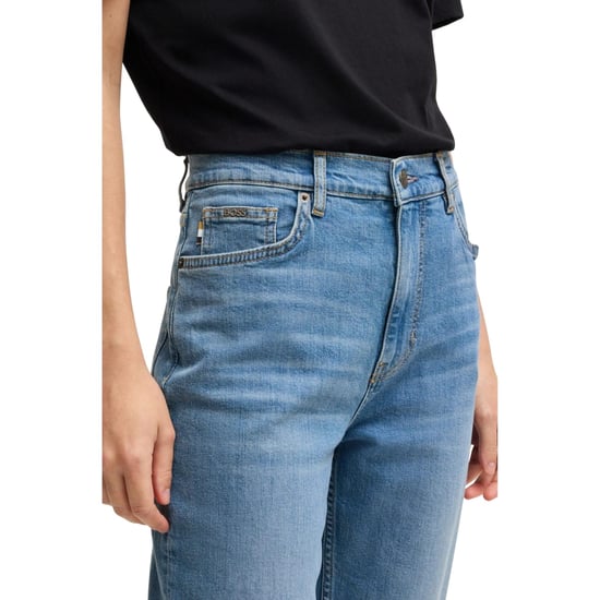 Boss Dames/Dames Ada Hoge Taille Jeans (Blauw) - Image 3