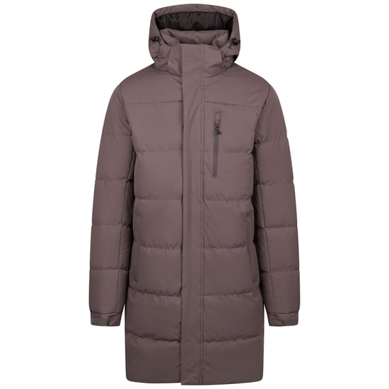 Trespass Mens Clipster Padded Jacket (Mid Grey) - Image 1