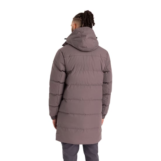 Trespass Mens Clipster Padded Jacket (Mid Grey) - Image 4