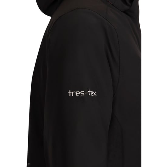 Trespass Womens/Ladies Hosho Waterproof Jacket (Black) - Image 3