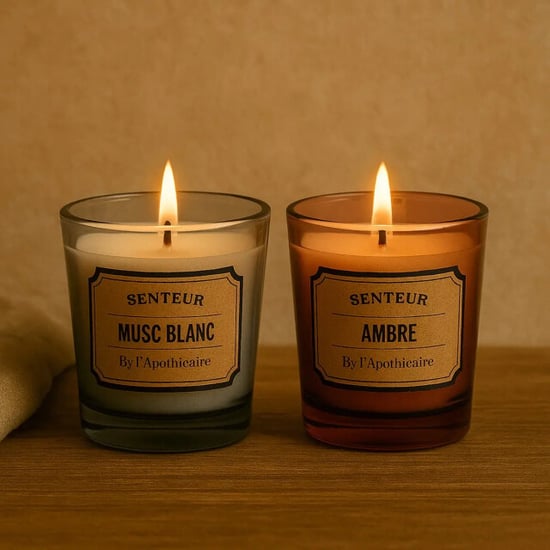WDMT Luxe geurkaarsen geschenkset – 6 kaarsen in beige cadeaubox - Image 3