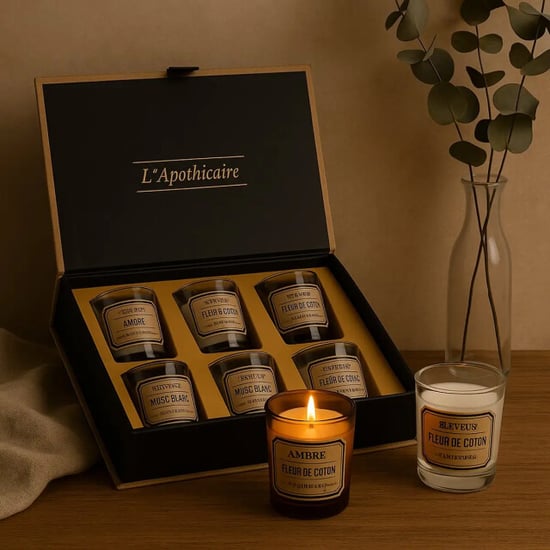 WDMT Luxe geurkaarsen geschenkset – 6 kaarsen in beige cadeaubox - Image 5