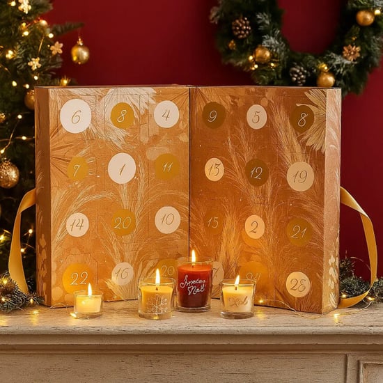 WDMT Kerstmis adventskalender 34 x 25 x 14 cm beige - Image 2