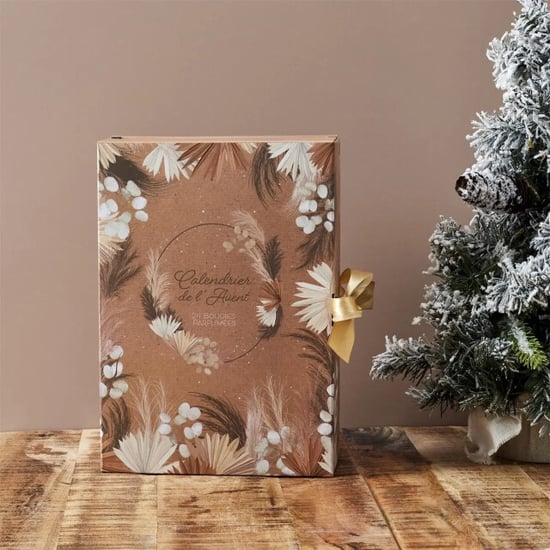 WDMT Kerstmis adventskalender 34 x 25 x 14 cm beige - Image 3