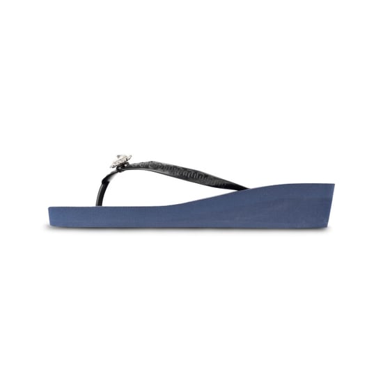 Uzurii Switch dames slipper met hak marineblauw, , maat: - Image 2