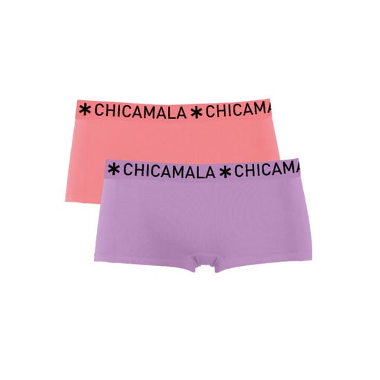 Muchachomalo Meisjes 2-pack boxershorts effen - Image 3