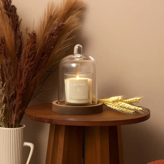 WDMT Luxe geurkaars met glazen stolp – wit - Image 3