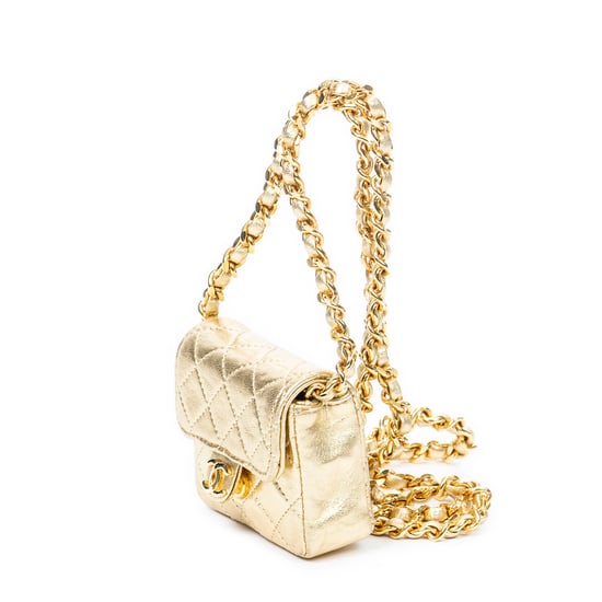 Vintage Micro Mini Chain Crossbody Shoulder Bag - Image 2