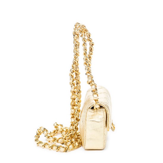 Vintage Micro Mini Chain Crossbody Shoulder Bag - Image 4