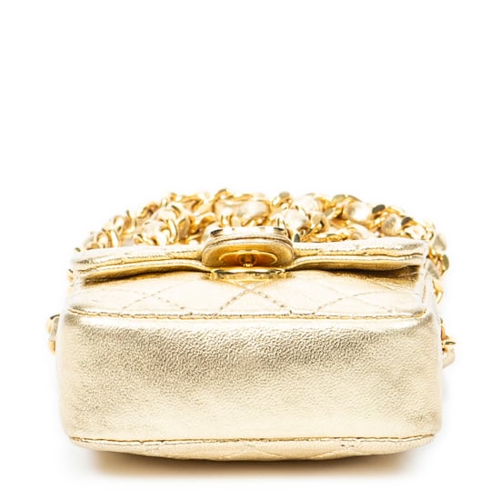 Vintage Micro Mini Chain Crossbody Shoulder Bag - Image 6