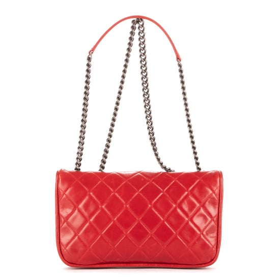 Chain Single Flap Shoulder Bag - Image 4