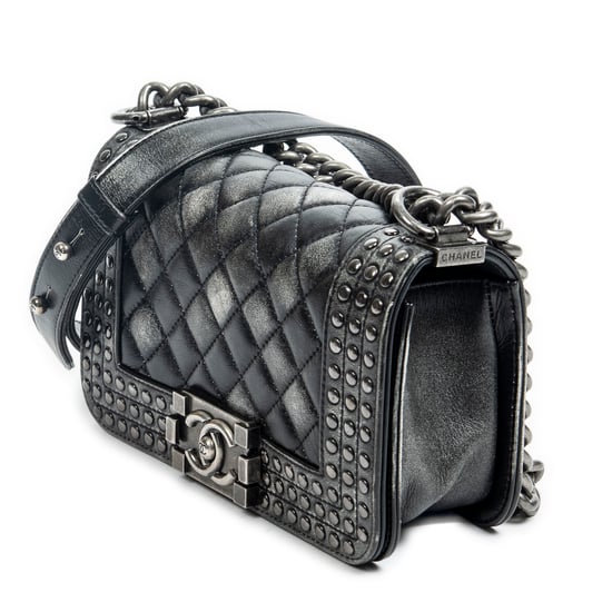Paris-Dallas Small Studded Boy  Schoudertas - Image 2
