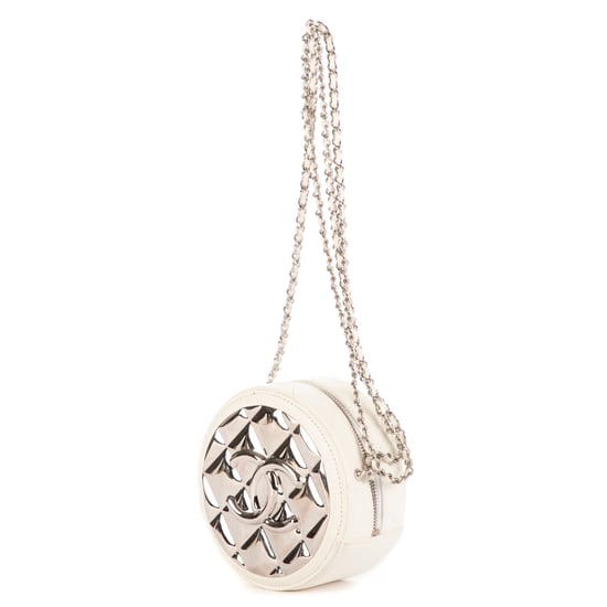 Mirror Round Chain Crossbody Mini Shoulder Bag - Image 2