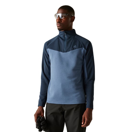 Dare 2B Mens Dignify IV Core Stretch Base Layer Top (Blue Indigo/Moonlight Denim) - Image 4