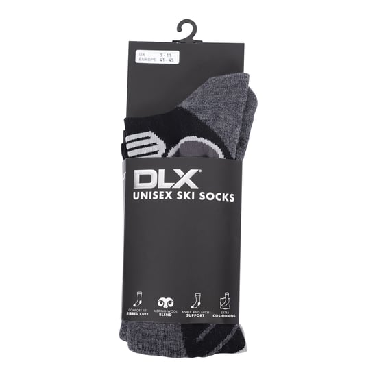 Unisex Adult Anselm DLX Ski Socks (Black) - Image 4