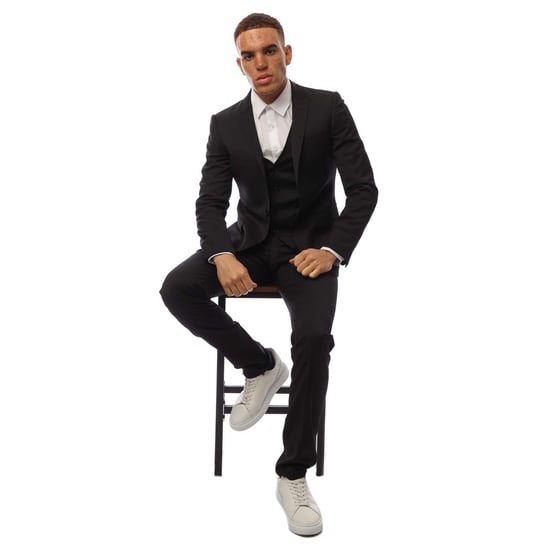 Men's Emporio Armani 3 Piece Suit in Black - Image 5