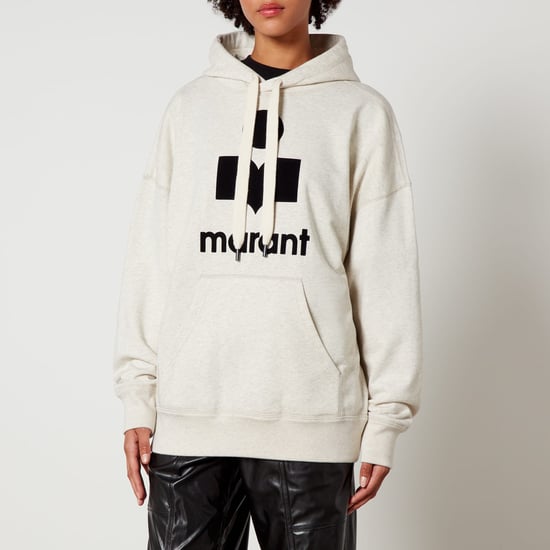 Women's Marant Etoile Mansel Hooded Sweatshirt in Ecru - Image 1